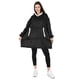 thumbnail image 1 of Sudadera Cobija AGBOX Negro con Capucha y Borrega para Máximo Confort, 1 of 5