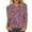 2-Pink, variant on 2025 Casual Solid Color Mock Turtleneck Women Long Sleeve with Electrocardiogram Print Round Thin Cotton Shirts for Women Neck Short Sleeve Lover's Long Sleeve Rayon Tops for Women Clothes Boy