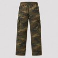 thumbnail image 3 of Men's Cargo Pants with Pockets Drawstring Long Trousers Relaxed Fit Stretch Work Pants, 3 of 5