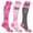 Support, variant on Cancer Awareness Compression Socks - Knee High Socks for Running - 3 Pair