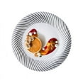 thumbnail image 3 of Balsa Circle 10 White 6" Disposable Plastic Round Dessert Plates Twirl, 3 of 5