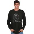 thumbnail image 4 of Funny I'll Be Back Bach Music Pun Men's Long Sleeve Tee T Shirt Brisco Brands S, 4 of 5