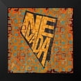 thumbnail image 2 of Nevada 15x15 Black Modern Framed Museum Art Print Titled - Art Licensing Studio, 2 of 5