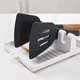 thumbnail image 5 of Soporte para utensilios de PP con almohadilla de goteo para múltiples utensilios, resistente al calor, soporte para utensilios de cocina, 5 of 5