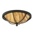 thumbnail image 6 of Meyda Tiffany 205085 Dominga 3 Light 20" Wide Flush Mount Bowl Ceiling Fixture - Wrought, 6 of 7