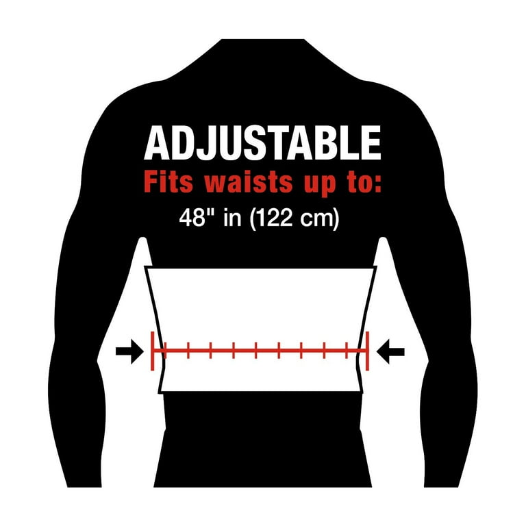 ACE Brand Adjustable Back Brace, Black, One Size photo 3