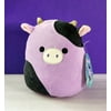 Squishmallows Alexie the Purple & Black Cow 7" kellytoy stuffed animal plush