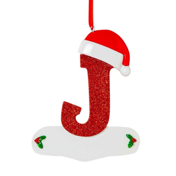 EZLIFE Decoración navideña 26 letras Letras acrílicas Colgante Árboles de Navidad Orna E αζ M9H1