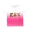 thumbnail image 3 of Gerichy Girls Graphic Print T-Shirt Girls Valentines Day Shirts Fashion Valentines Day Cute Valentines Printed Short Sleeve Crewneck Summer Tops, 3 of 4