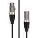 thumbnail image 5 of Cable de conexión de micrófono XLR a XLR, CVM‑DXLR‑XLR Cable de extensión de micrófono XLR de 3 pines Cable de extensión de micrófono XLR a XLR Rendimiento impulsado, 5 of 9