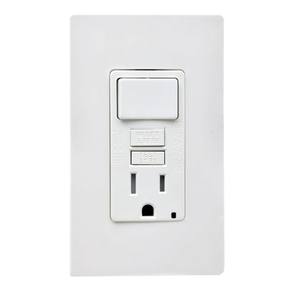 Interruptor Y Contacto Leviton 1 Toma Blanco