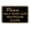 Black / Gold, variant on Please Help Keep Our Restroom Clean Wall Door Sign - White (Large)