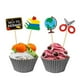 thumbnail image 2 of EeaseMX 36 piezas de decoración para tartas de regreso a clases, decoración para tartas, decoración para postres, 2 of 8