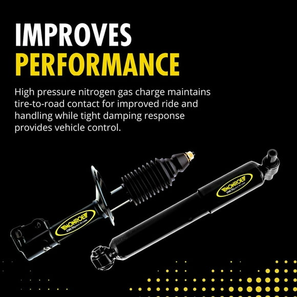 Monroe Shock Absorber 71371 OESpectrum; OE Replacement; Nitrogen Gas Charged; Single