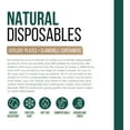 thumbnail image 5 of EconoHome 9 Inch Compostable Eco-Conscious Party Plates, Bagasse, 125 Pack, 5 of 5