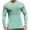 Green, variant on QIPOPIQ Men's UV Sun Protection UPF 50  Shirts Long Sleeve Rash Guard Workout Quick Dry Shirt for Hiking Fishing Swimming Clearance