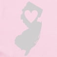 thumbnail image 2 of CafePress - Heart New Jersey Infant Bodysuit - Baby Light Bodysuit, Size Newborn - 24 Months, 2 of 4