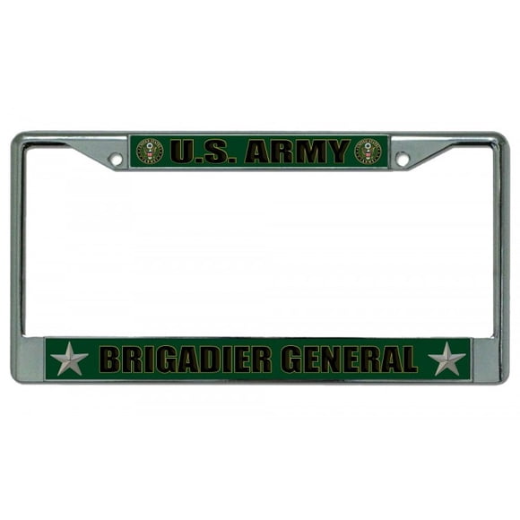 U.S. Army Brigadier General Chrome Frame