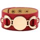 thumbnail image 4 of YOITEA 2 pulseras de cuero para mujer, pulseras envolventes, muñequera oso de fresa Juguete, 4 of 4