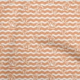thumbnail image 1 of oneOone Rayon Dark Peach Fabric Tropical Floral Sewing Craft Projects Fabric Prints By Yard 56 Inch Wide, 1 of 4