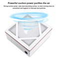 thumbnail image 3 of Minnieouse Ventilador de succión fuerte de 60W, máquina de vacío para uñas, removedor de polvo de plástico para pulido de uñas, accesorios Juegos de manicura Blanco Enchufe de EE. UU., 3 of 6