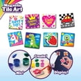 thumbnail image 2 of Creative Kids DIY Magnetic Mini Tile Art - Paint & Make Your Own Tile Art & Crafts Kits para niños | Party Favor Pack, Escuelas, Cumpleaños | para niños y niñas de 6+ años, 2 of 3
