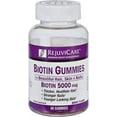 thumbnail image 3 of RejuviCare Biotin 10,000 mcg Gummies, Strawberry Flavor 60 ea (Pack of 3), 3 of 3