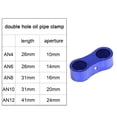 thumbnail image 6 of Hose Separator Clamp | Hose Clamp Tool | Oil Line Mounting Clamps, Aluminum Hose Fitting Adapter, Great For Oil Hose, Oil Line, Brake Line, Water Pipe, 6 of 9