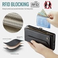 thumbnail image 2 of Compatible with Samsung Galaxy S25 Ultra Wallet Case, 10 Card Slots & 1 Zipper Coin Pocket & 1 Cash Slot & 1 Cash Pocket & Lanyard & Crossbody Strap & Kickstand & RFID Blocking Phone Case, Black, 2 of 3