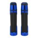 thumbnail image 1 of Empuñaduras de manillar universales Unique Bargains 7/8" 22mm 15/16" 24mm de aleación de aluminio y goma para motocicleta, scooter, bicicleta, ATV, color azul, 1 par, 1 of 1