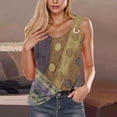 thumbnail image 1 of TIMIFIS Débardeur pour Femmes Camisole Imprimée Sans Manches T-shirt Ample, 1 of 3