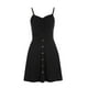 thumbnail image 4 of Vestido de mujer de moda casual de cintura media sin mangas con estampado de flores Slim Fit Strap Maxi Sexy tirantes vestido Pompotops  qyievc1192, 4 of 8