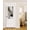 Brown, variant on Boho Geometric Blackout Curtains, French Door Curtains for Door Window, Farmhouse Green Abstract Stripes Leaves Privacy Drapery for Patio/Sidelight Doors, 1 Panel with Tieback, 25 x 72 Inches