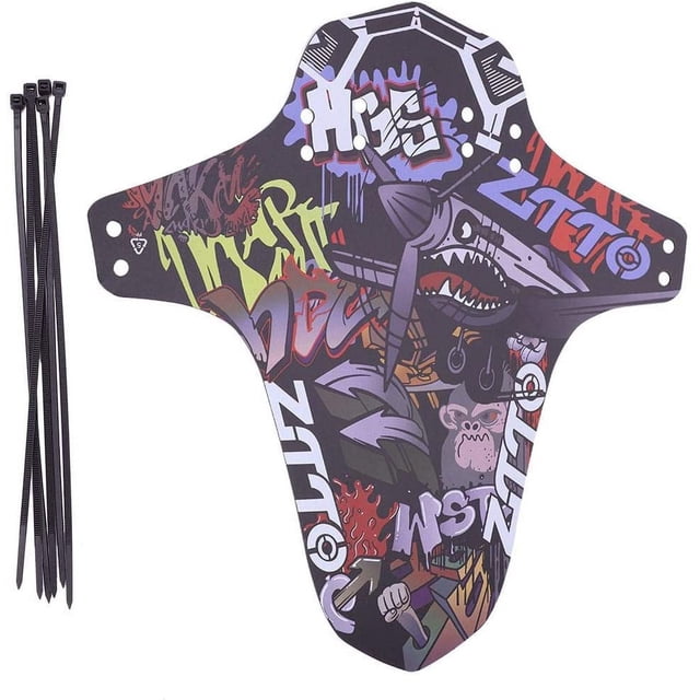 Protector contra salpicaduras de bicicleta, guardabarros ajustable portátil, rueda trasera para lluvia, rueda delantera para bicicleta de carretera, bicicleta de montaña