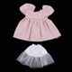 thumbnail image 4 of Adorable ropa de muñeca , lindo con ropa interior blanca, accesorios de moda, para Obitsu11 OB11 para Mini 1/12 CUTICAT  Conjuntos de vestido de muñeca, 4 of 5