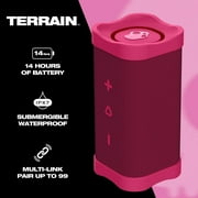 Skullcandy Terrain XT Medium Compact Bluetooth Speaker, IPX7 Waterproof, 14 Hour Battery