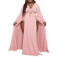thumbnail image 3 of Gvmfive Plus Size Dress For Women Sexy Split Maxi Dress Evening Cocktail Ball Gown Party Dress, 3 of 7