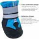 thumbnail image 5 of Juego de 4 botas impermeables para perros, antideslizantes, para exteriores, con tiras reflectantes, 5 of 5
