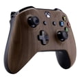 thumbnail image 4 of eXtremeRate Wood Grain Patterned Front Housing Shell Faceplate for Xbox One S & Xbox One X Controller Model 1708 - Controller NOT Included, 4 of 8