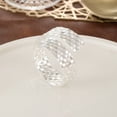 thumbnail image 4 of 12Pcs Silver/Golden Dinner Napkins Rings Set Napkin Rings Bulk Fall Dinner Table Decor Napkin Holder for Table Setting Decor Napkin Holder Ring Holder for Wedding Decorations Kitchen, 4 of 7