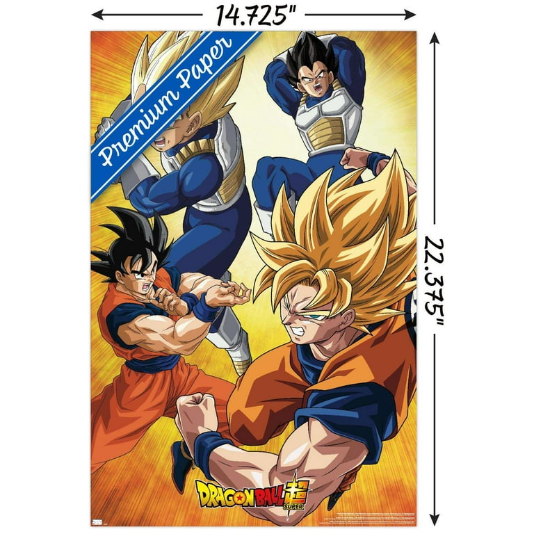 Dragon Ball Super: Super Hero - Key Art Wall Poster, 22.375 x 34