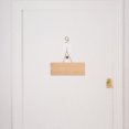 thumbnail image 1 of OFFIGAM 4Pcs Bamboo Parking Plates Multi Functional Blank Signs for DIY Office and Car Use, 1 of 6