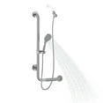 thumbnail image 2 of PULSE ShowerSpas ErgoSlideBar Stainless Steel Brushed - Left, 2 of 2