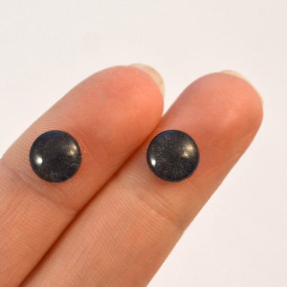 All Black Horror Glass Eyes