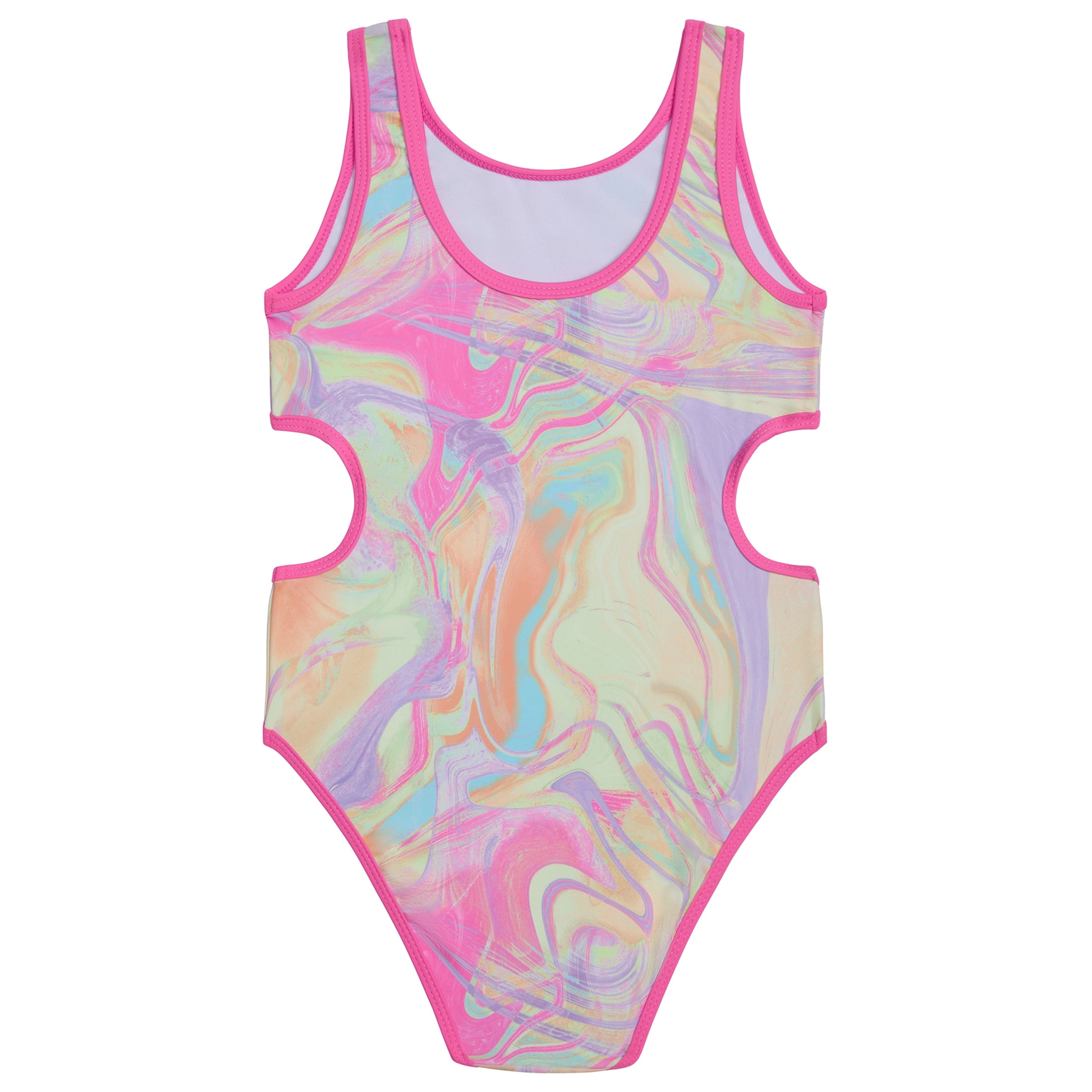 Ocean Pacific Girl's 1-Piece Swimsuit & Mesh Skirt Set, Sizes 4 - 14