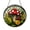 Acrylic 3.5 Inch, variant on Whimsical Mushroom Ladybug Caterpillar Stained Glass Window Decor, Playful Garden Suncatcher for Cozy Interiors