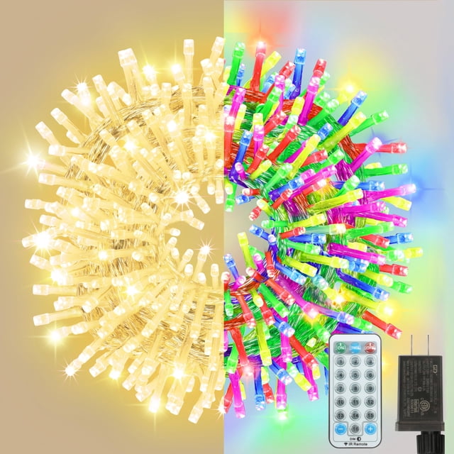Luces de cadena LAMPHOME 20 m 200 LED 12 modos 110 V