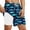 #332-Blue, variant on Handshe Men's Swim Trunks with Hawaiian Palm Print, Quick-Dry Breathable with Pockets and Drawstring Waist, Lightweight Beach Water Sports Shorts with Lining for Summer Swimming