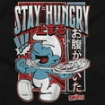 thumbnail image 2 of The Smurfs Cool Kanji Stay Hungry Unisex Plus Size Hoodie Brisco Brands 4X, 2 of 5