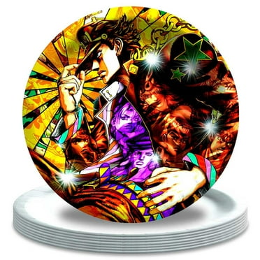 JoJo's Bizarre Adventure Plates Party Supplies Birthday Decorations Tableware Disposable Dinnerware
